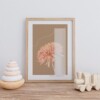 Geboortebloem November Chrysant Fine Art Print