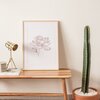 Kunstprint Bloem Roos Fine Art Print