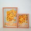 Bijzondere 3D Droogbloemen Kunstwerk van Van Gogh's Zonnebloemen - Unieke Decoratie