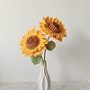 handgemaakt gehaakt groot zonnebloemen