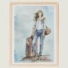 Aquarel A5 On top of the world