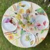 Botanical Wonders - Set van 4 dinerborden