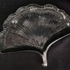 Combideal schaaltje ‘Ginkgo’ zwart zilver + 2 amberblokjes