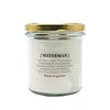 DIY pakket - Sterrenbeeld geurkaars met edelsteen - Waterman