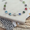 Elegant charm zilveren armband