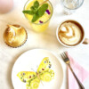Farfalla - Piatti Dolci- Set van 4 dessert borden