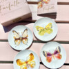 Farfalla - Piatti Dolci- Set van 4 dessert borden