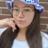 Gehaakte bucket hat 'Blueberry'
