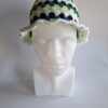 Gehaakte bucket hat 'Blueberry mojito'