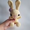 Gehaakte knuffel 'Yellow bunny'