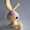 Gehaakte knuffel 'Yellow bunny'