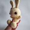 Gehaakte knuffel 'Yellow bunny'