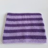 Gehaakte muts 'Purple & Lilac'