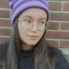 Gehaakte muts 'Purple & Lilac'