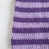 Gehaakte muts 'Purple & Lilac'