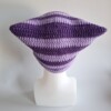 Gehaakte muts 'Purple & Lilac'