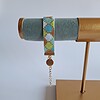 Geweven kralen armband 'Boho-chic hexagon'