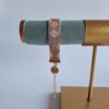 Geweven kralen armband 'Boho hexagon'