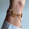 Geweven kralen armband 'Boho hexagon'