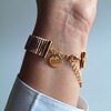 Geweven kralen armband 'Boho hexagon'