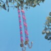 Geweven kralen armband 'Pastel chevron'
