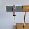 Geweven kralen armband 'Pastel stripes'