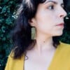 Golden Hour | Handgeweven Kralenoorbellen met Miyuki Kralen