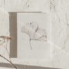 Kunstkaart Botanische Inkttekening A5 Set van 3 Art Print