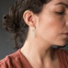 Laura Mauve | Elegante Hangende Oorbellen van Klei – Lichtgewicht en Hypoallergeen