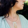Mint Mélange | Handgeweven Kralen Ketting – Artisanal Sieraad met Japanse Kralen