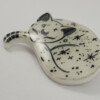 Slapende kosmische glow in the dark kitten magneet