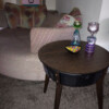 ZEBRA met CORSET glasobject met schaaltje / kandelaar