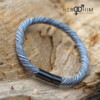 Armband van Textielsnoer - Wired Grey