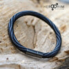 Armband van Textielsnoer - Ziggy Black
