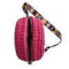 Gehaakt Macaron Crossbody tas