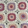 Gehaakte Granny Square deken