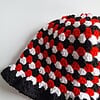 Gehaakte bucket hat 'Darling devil'
