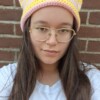 Gehaakte muts 'Baby pink & yellow'