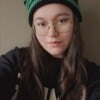 Gehaakte muts 'Black & green'