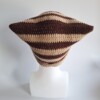 Gehaakte muts 'Brown & tan'