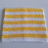 Gehaakte muts 'Yellow & white'