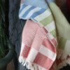 Hamamdoek - turks handdoek | 100x160 cm | tegel & groen & turkoois