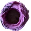 Handgemaakte fuchsia kleur katoenen sjaal