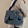 Hippe upcycled jeans tas