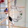 Kerstkrans glas in lood