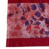 Marble design canvas tas in het rood