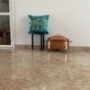 Marble design multi-color zijde sierkussenhoes