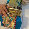 Vintage schoudertas in Indiaanse style.