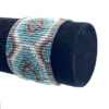 Weef armband met Miyuki kralen | Turquoise - Bruin - Rose -Goudkleurig