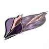 glas in lood kerst hanger Viola rosa